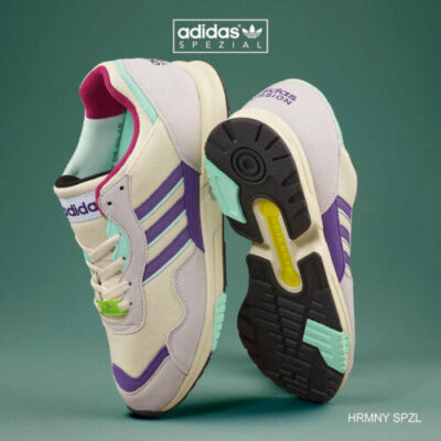 Купить bnib ADIDAS HRMN SPZL torsion white purple FX1060 (Спортивное)  заказать с доставкой лот № 144389328202